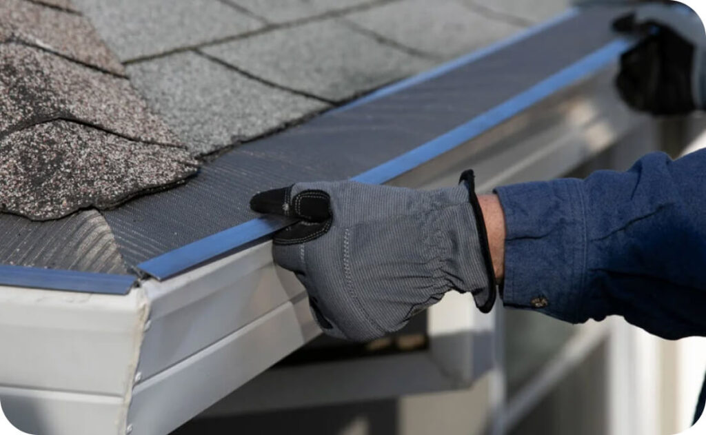 gutter home gutters ice