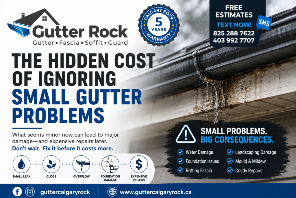 The Hidden Cost of Ignoring Small Gutter Problems