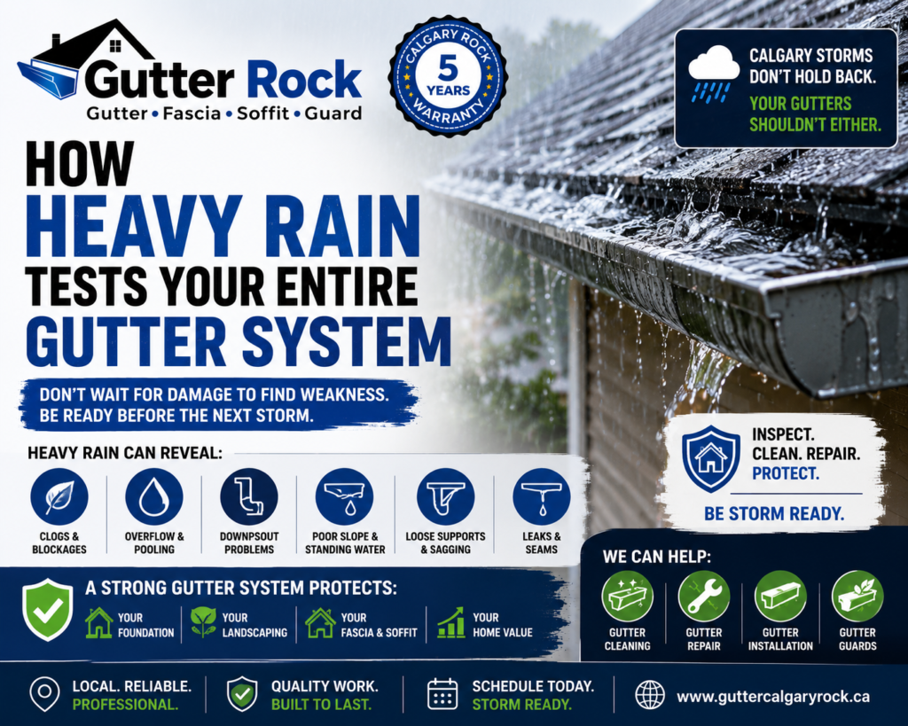 How Heavy Rain Tests Your Entire Gutter System
