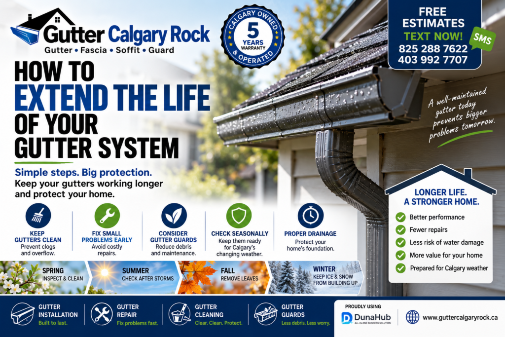 How to Extend the Life of Your Gutter System