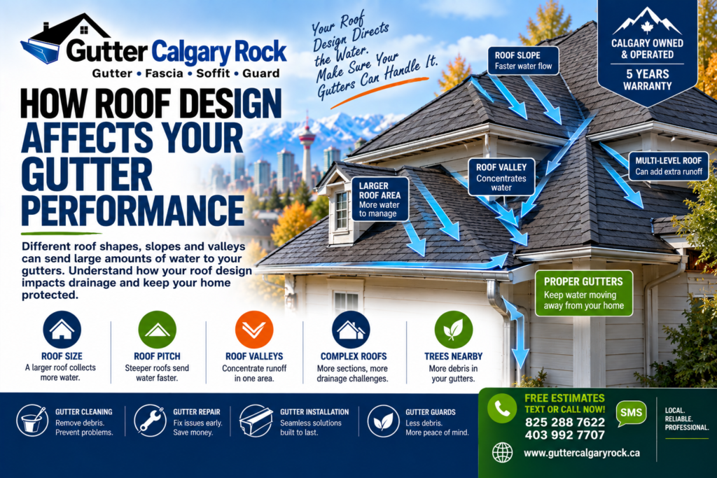 How Roof Design Affects Your Gutter Performance